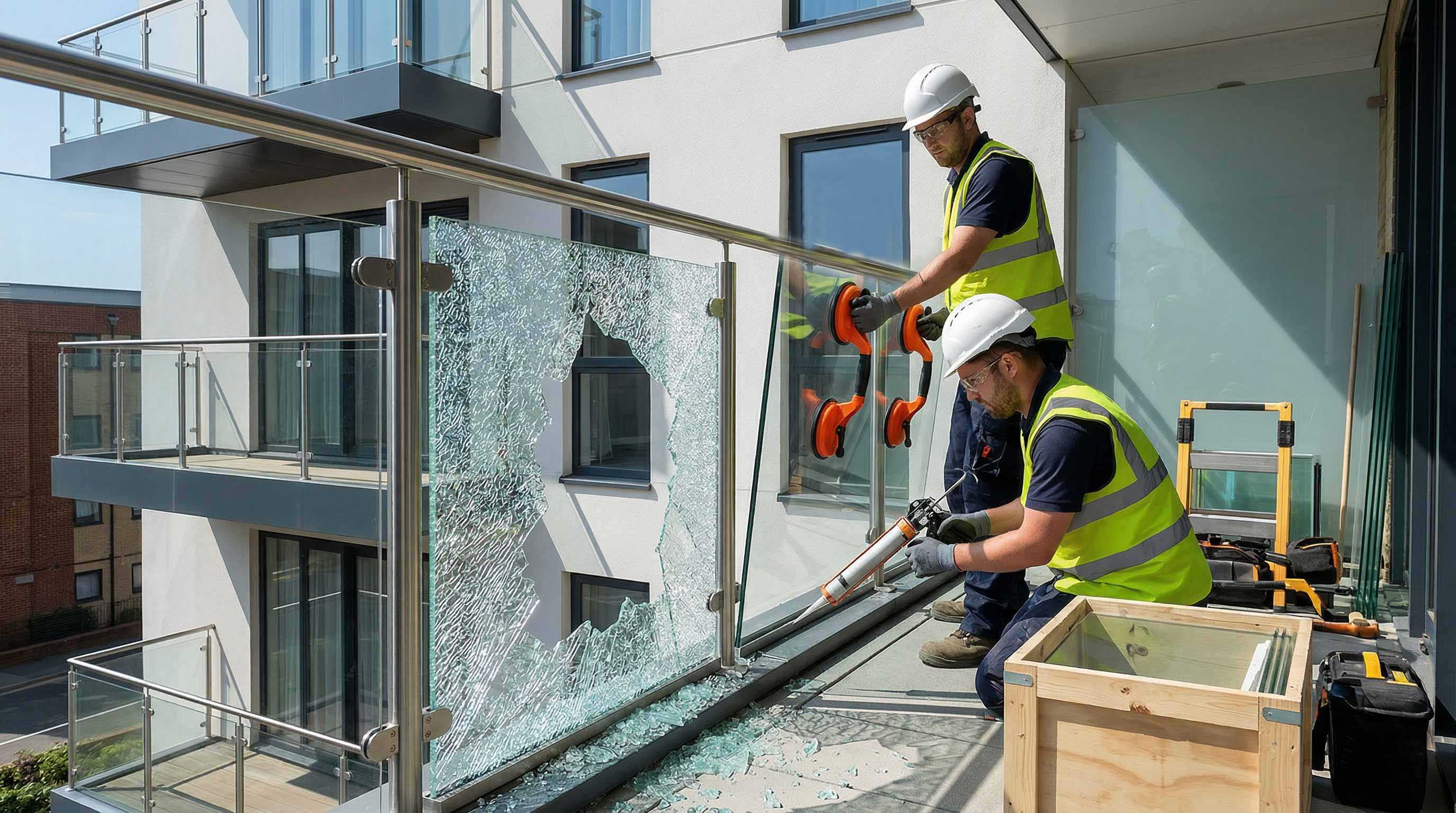 Glass Balustrade Replacement Service